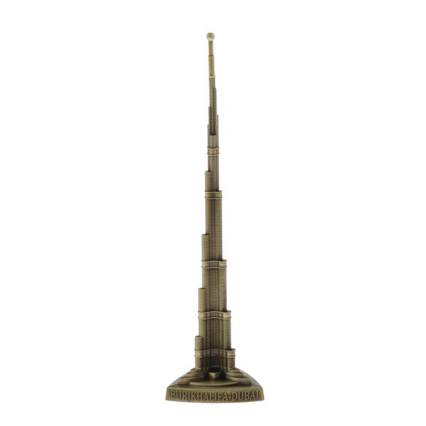 

alloy dubai halifah tower satue world landmark building home decor bronze