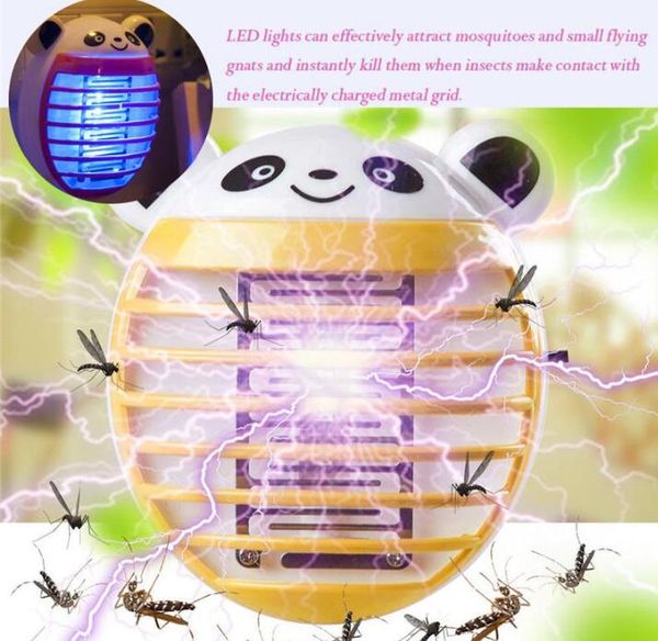 

bear shaped mosquito killer lamp mini electronic mosquito repellent zapper us/eu plug anti mosquito repellent home accessory