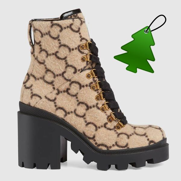 

wool ankle boot ebony women boots lug soled heeled booties eyelets snow boots female martin casual women's booties 4s1, Black