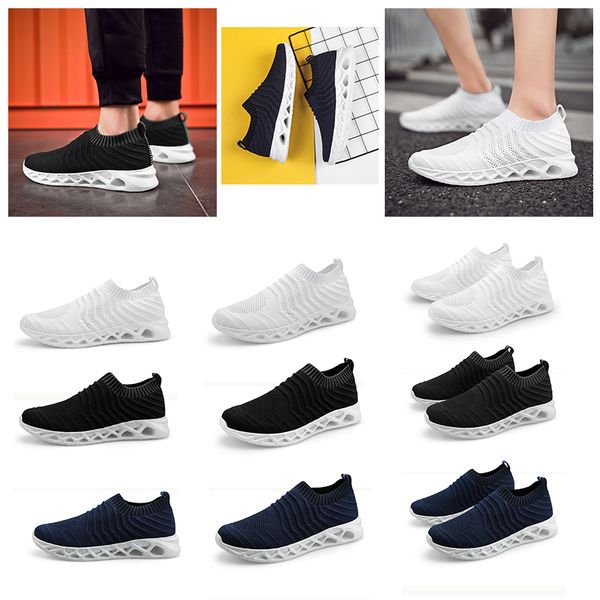 

running shoes triple whie black blue comfortable breathable net surface trainers designer fashion men women sneakers 39-45, White;red
