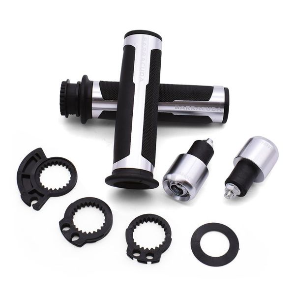 

motorcycle anti-skid handle grips cafe racer handle bar parts for barracuda gtr 1400 zx 6r 10r zx10 r zzr 600 zxr 400