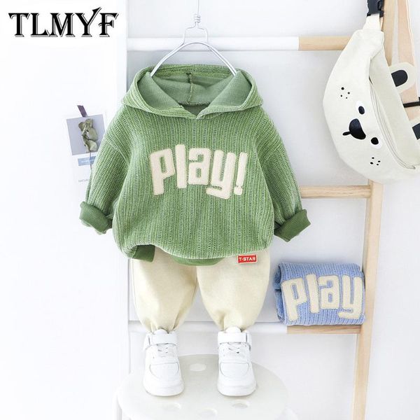 

мальчик 2 пк/комплект прекрасный досуг толстовка и брюки носить 20200312-6, White