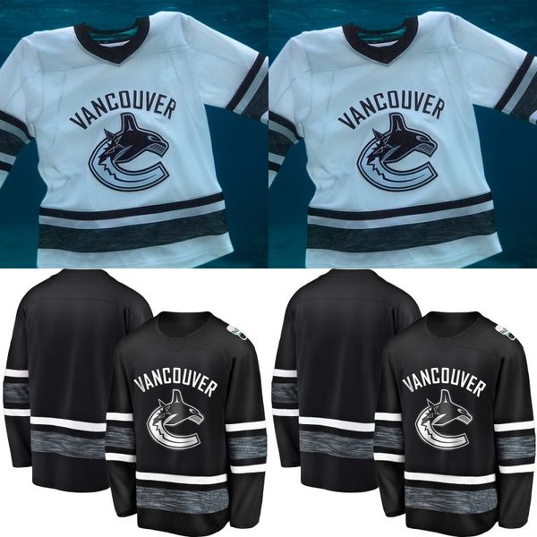 

Vancouver Canucks 2019 All-Star Game Jersey Mens 6 Brock Boeser 26 Antoine Roussel 31 Anders Nilsson 40 Elias Pettersson Hockey Jerseys