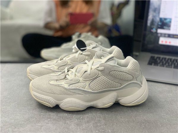 

2019 500 new bone white kanye west running designer men super moon yellow blush desert rat sport sneakers
