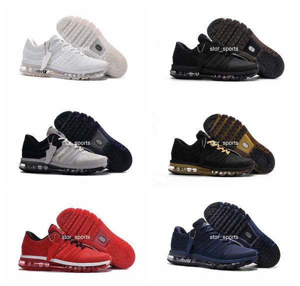 

2017 new arrival mens shoes men sneaker maxes 2017 mens running sport shoes bengal orange grey kpu size 40-47