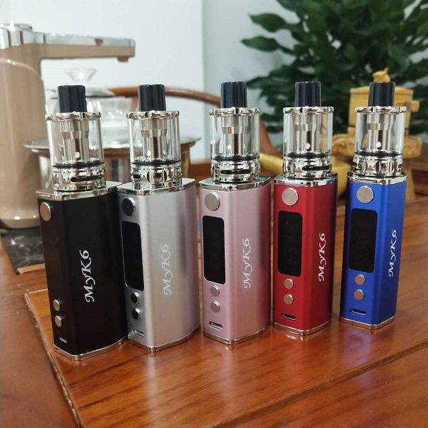

80 Вт выходная мощность box mod kit электронная сигарета Vape Kit 2000 мАч встроенная батарея с 2 мл бак распылитель Vape испаритель стартовые комплекты