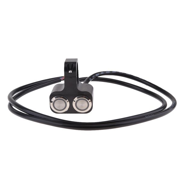

25mm handlebar motorbike led switches horn brake kill son-off