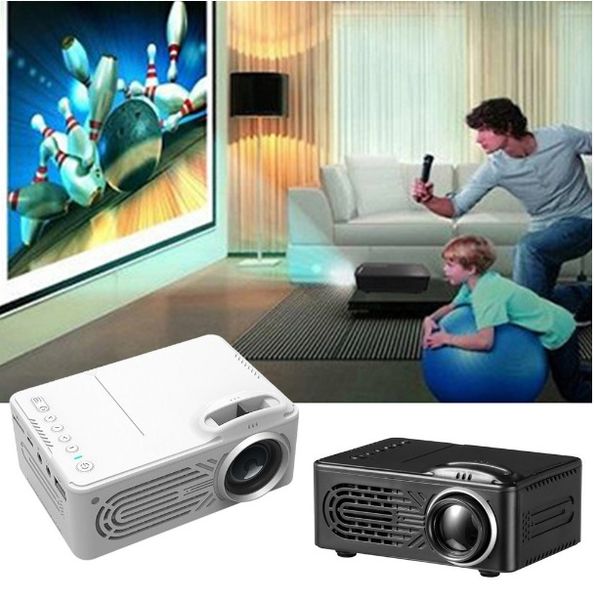 

высокое качество rd-814 led мини проектор 320 x 240 домашний кинотеатр proyector поддержка 1080p портативный vs yg300 идеально подходит для