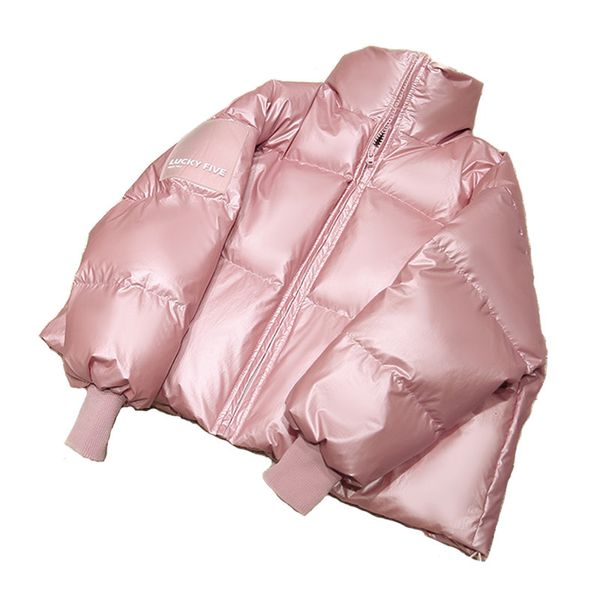 

19FW New Female Glossy Down Parka Winter Jacket Women Large Sizes Thick Down Jacket Loose White Duck Down Coat Waterproof Outerwear
