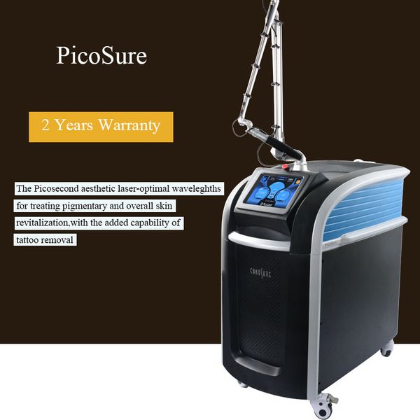 

picosure machine portable picosure laser tattoo removal qswitch picosecond freckle removal acne treatment equipment with 3 probes, Black