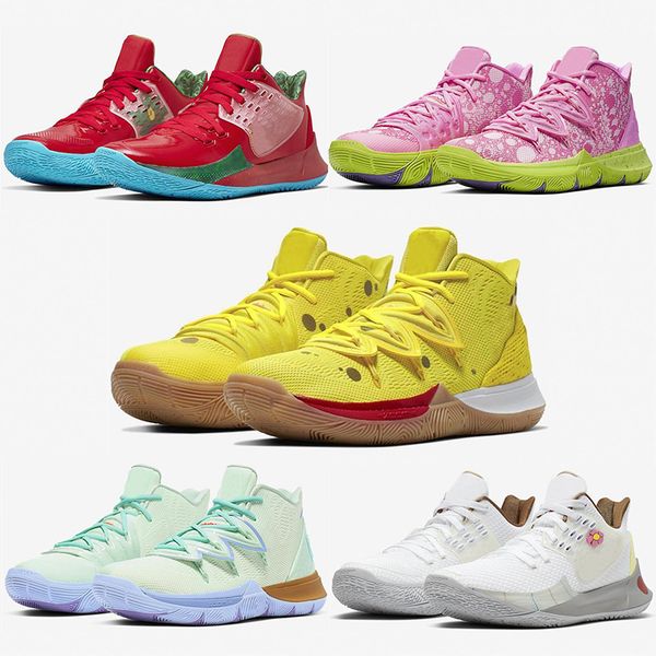 

kyrie squidward sponge 5 bob men tv pe basketball shoes irving 5s mountain oreo friends patrick 20th anniversary luxury sports sneakers