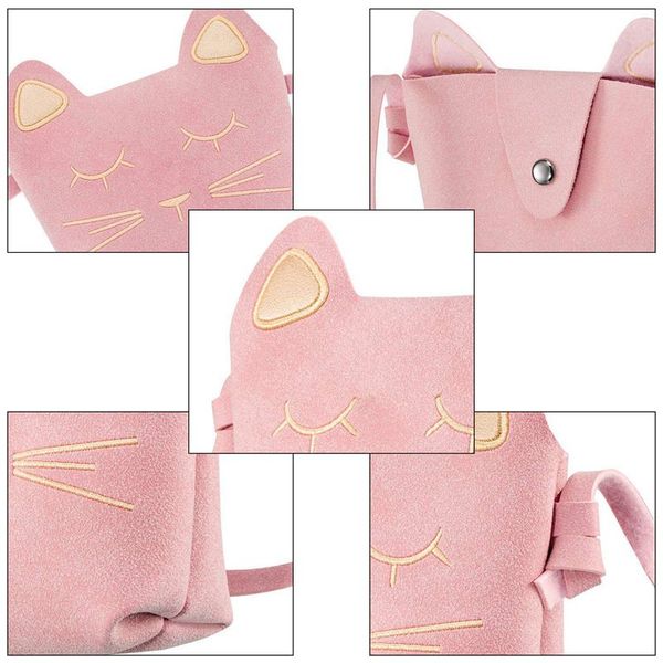 

designer-little girls purses cute cat ears girl crossbody shoulder bag for kids, toddler, girls
