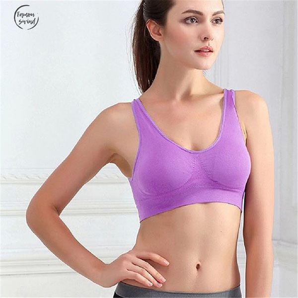 

качество tank top хорошо женщины бесшовные проложенный бюстгальтер топы vest досуг crop нижнее белье горячая женщина одежда, White