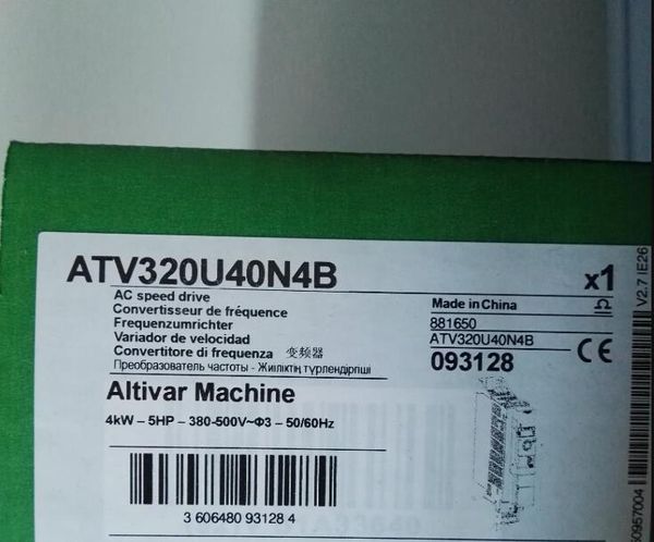 

atv320u40n4b новый и оригинальный инвертор