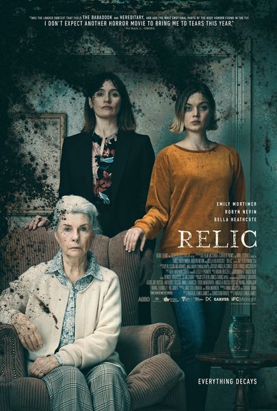 

relic poster 2020 movie art film print 24x36 27x40