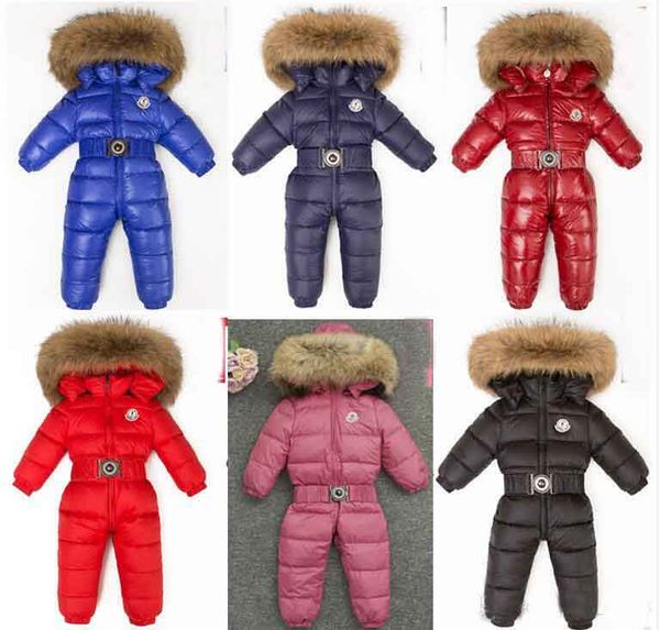 Clearance Girls Boys Winter Warm Butterfly Print Long Sleeve Hooded Windproof Down Jacket