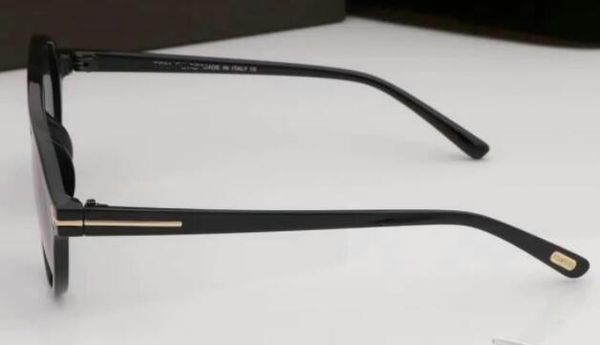 

2019 new luxury big qualtiy new fashion tom sunglasses for man woman erika eyewear ford designer brand sun glasses with box @7412, White;black