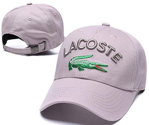 

fashion baseball cap luxury designer snapback caps embroidery crocodile ball hat new summer outdoor bone casquette sun polo hat, Blue;gray
