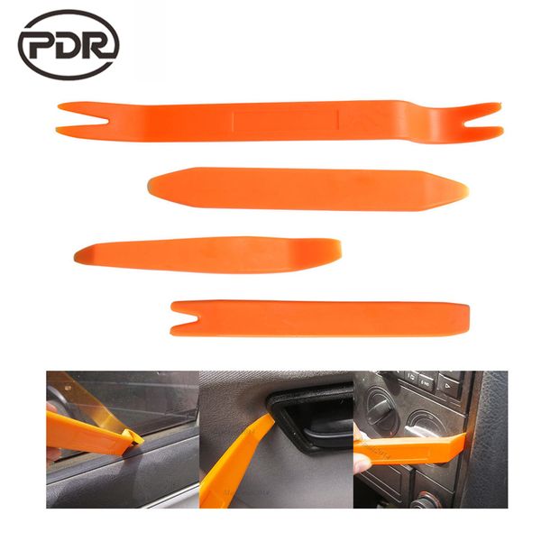 

pdr 4pcs car dash automobile nail puller radio audio panel door clip trim removal repair pry hand tools