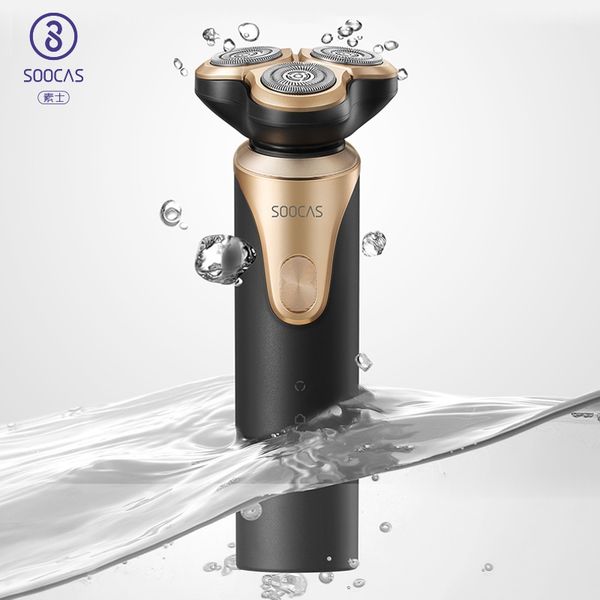 

soocas s3 razor electric men shaving machines electric shaver trimmer beard ipx7 type c rechargeable trims shaver for