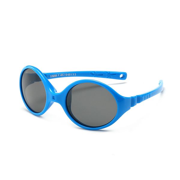 

2020 new style children sunglasses fashion goggles new fashion girls silicone sun glasses manufacturer direct sales 8208, White;black