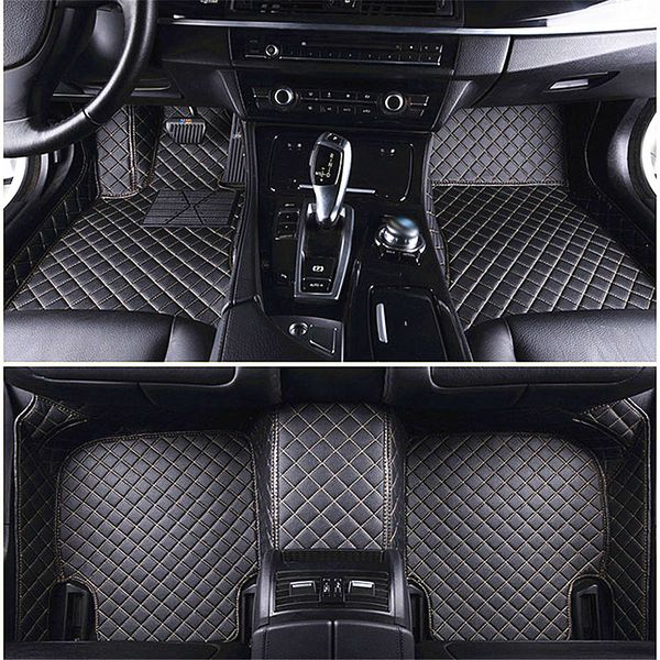 

3d luxury custom car floor mats for vw polo golf jetta passat sagitar santana bora magoran lamando cc auto floor mat waterproof carpets