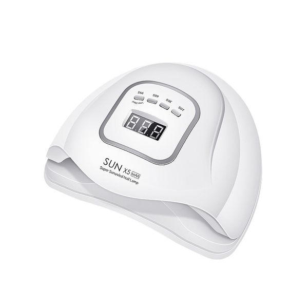 

nail dryers sun x5 max uv led lamp 120w gel for all varnish dryer with lcd display manicure tools