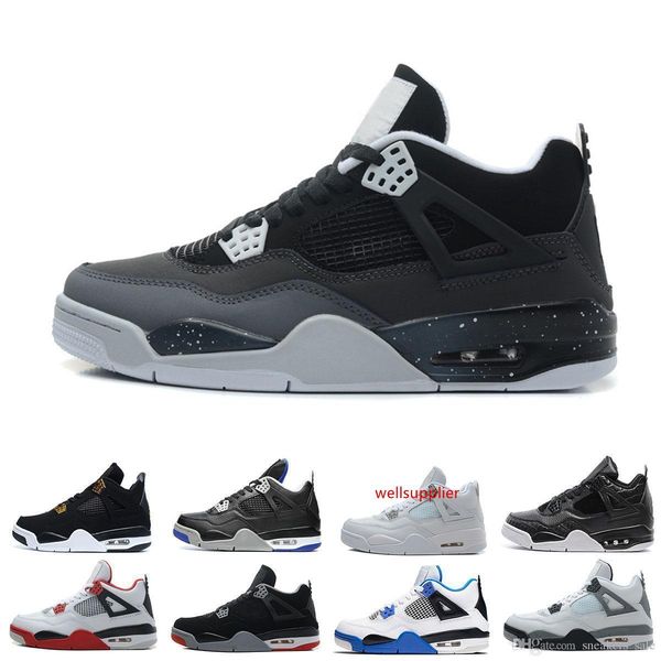 

4 4s og men military blue fire red toro bravo basketball shoes sneakers alternate 89 bred white cement us sizes 8-13