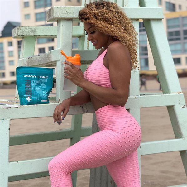 

heal orange new women sports suit fitness gym clothing 2 piece set tracksuit running set bras leggings yoga set, White;black