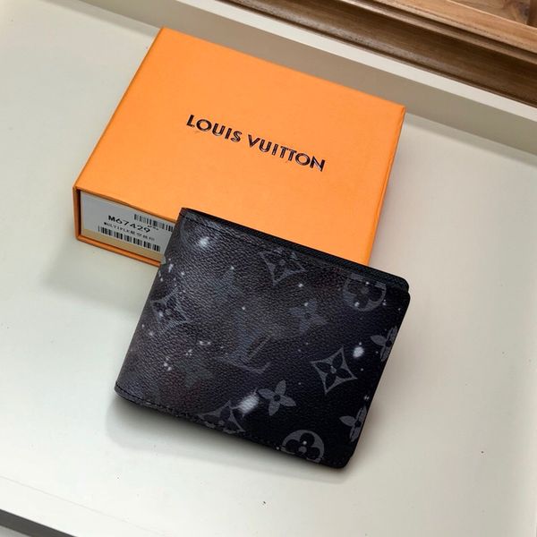 

Классический лучший короткий черный кошелек с коробкой женщины Марка натуральна