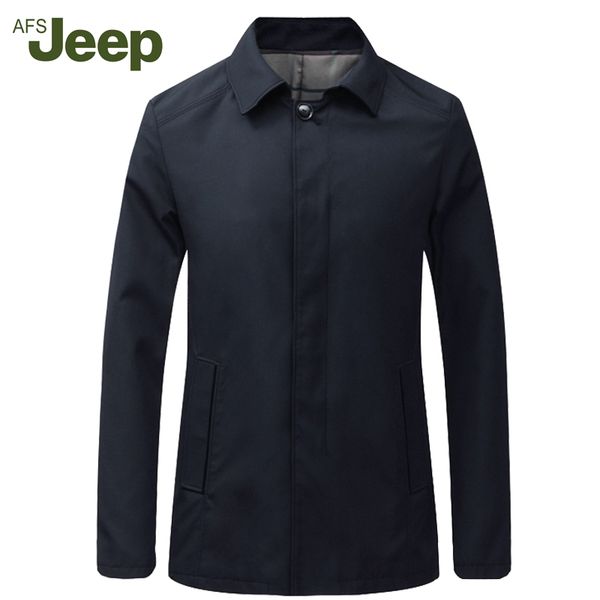 

2016 new arrival fashion solid slim trench coat men windbreaker jacket casual and comfortable overcoat 2 colors 210, Tan;black