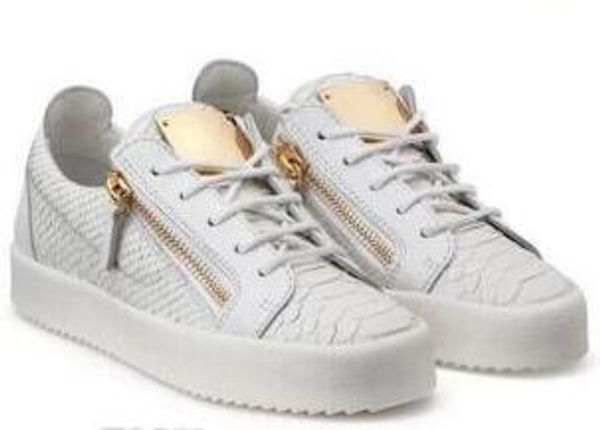 

Man woman hoe zanotti real leather hoe ca ual hoe hipping, Black