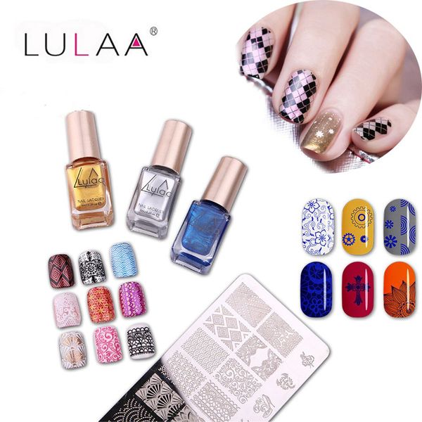 

nail stamping polish 6ml colorful printing varnish lacquer for nail art stamping plate diy art manicure tool 12 colors