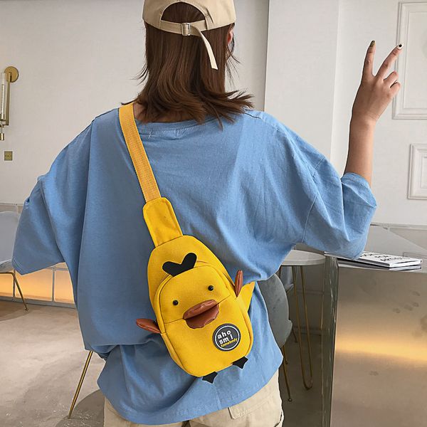 

cute duck women's bag ladies canvas shoulder bags shopping bag tote crossbody bags purses casual handbag eco shopper