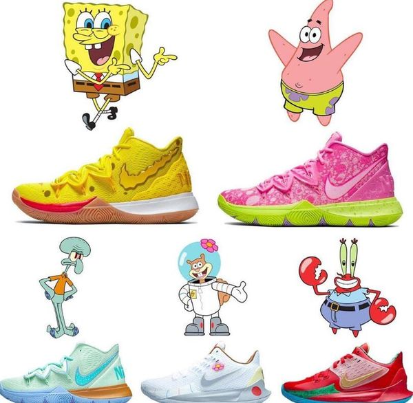 zapatillas kyrie irving bob esponja