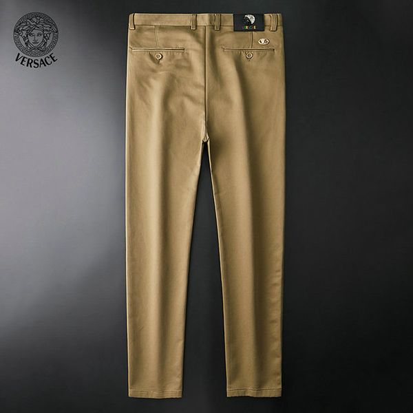 

20ss medusa случайных брюки мужские моды роскошь тонкий бренд wild хлопок случайный дизайнер пыхтение продажа новый классический, Black