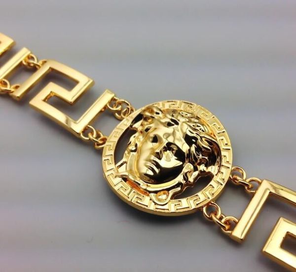 

Голова женщины DJ Браслет-Цепочка Мужчины Из Нержавеющей Стали 316L Майами Браслеты