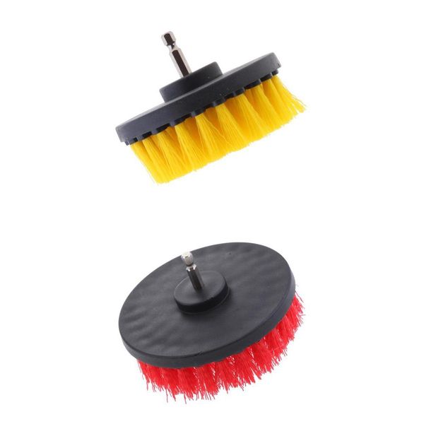 

2pc tile grout drill power scrub brush