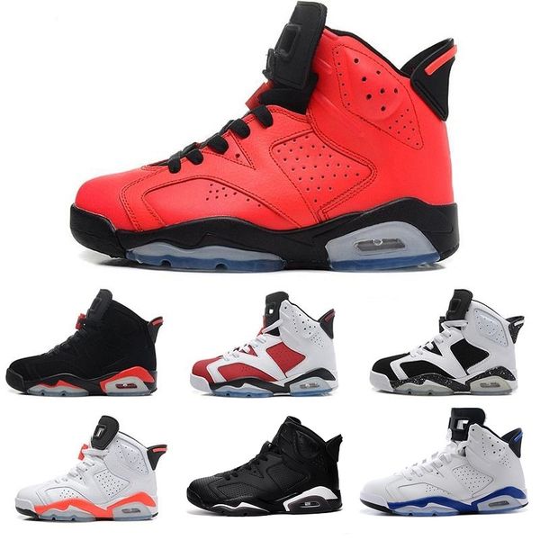 

6 men women basketball shoes s 6s alternate carmine sport blue maroon black defining wheat white infrared sports bred unc j6 sneakers