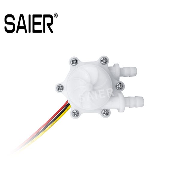 

saier factory directly sales g1/4 hall magnetic level sensor with pulse signal rate 0.15-1.5 l/min 4 stylish sen-hz06c