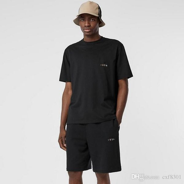 

designer t shirts mens short sleeve hip hop tee letter fashion brand black white man t-shirt luxury clothing 100% cotton