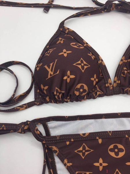 

swimsuit for women bikinis suits womens brand bikini with letters two-piece swimwear for girls letter branded bikini 1/1, White;black