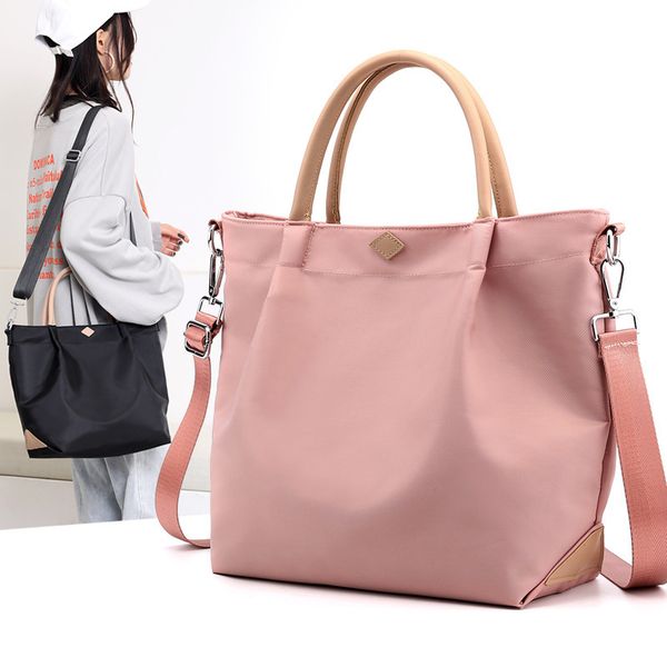 

designer- women's bag nylon cloth mommy bag light and versatile 2020 ladies shoulder fashion travel messenger handbag
