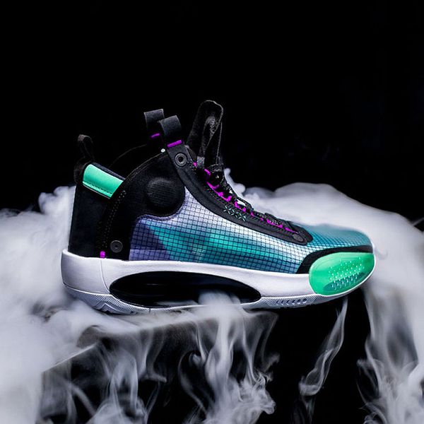 

new arrivel mens basketball shoes 34 xxxiv blue void 34s eclipse sports sneakers trainers athletic size us 7-12