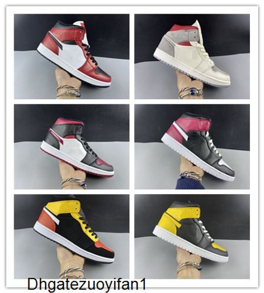 

2020 новый 1 i og mid чикаго разводили wmns men баскетбол обувь дизайнер 1s кроссовки открытых спортивных тренеров высокого качества размер