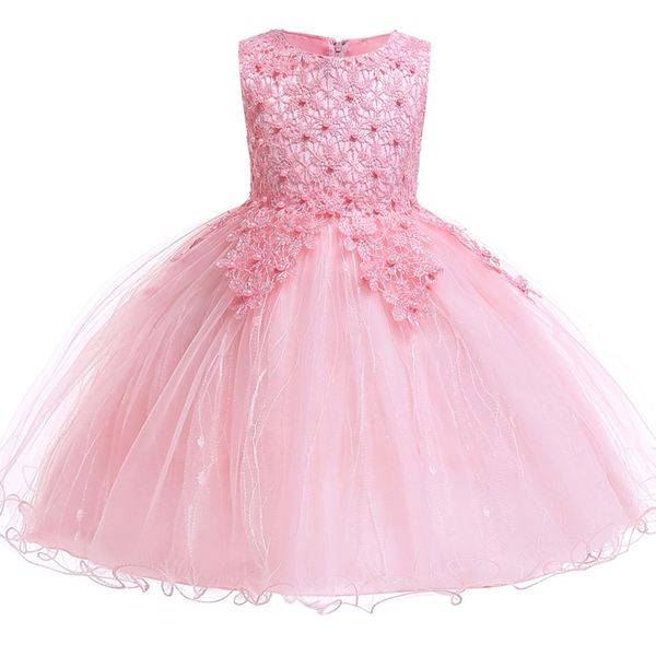 

girl flower girl romantic wedding party dresses dresses for birthday party first petal vestidos de fiesta, Red;yellow