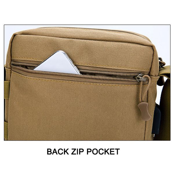 

outdoor tactical bag large capacity crossbody shoulder bag with bottle holder h7jp