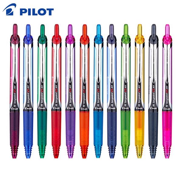 

1 pcs japan pilot bxrt-v5 rt hi-tecpoint rollerball pen 0.5mm 4 colors stationery writing supplies office & school supplie
