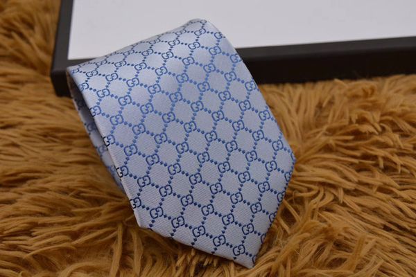 

brand ties business fashion ties for men polyester silk type corbatas letter pattern printed neck ties 2 styles g1, Blue;purple