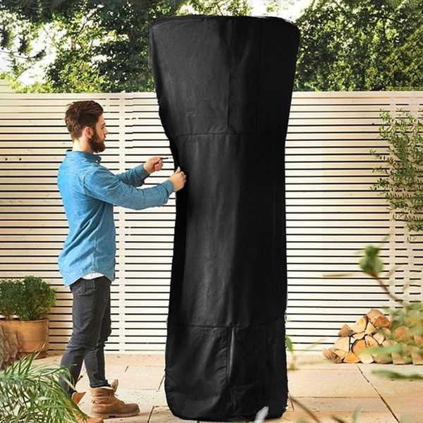 

221*53*61cm all-purpose patio heater cover waterproof polyester fiber dust proof case for garden courtyard dust covers